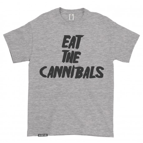 T-shirt Eat the Cannibals Heather Grey