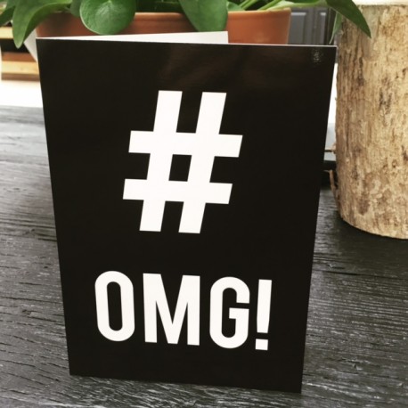 "OMG" card xl