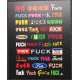 "F*ckF*ck" wall art sign 40x50cm